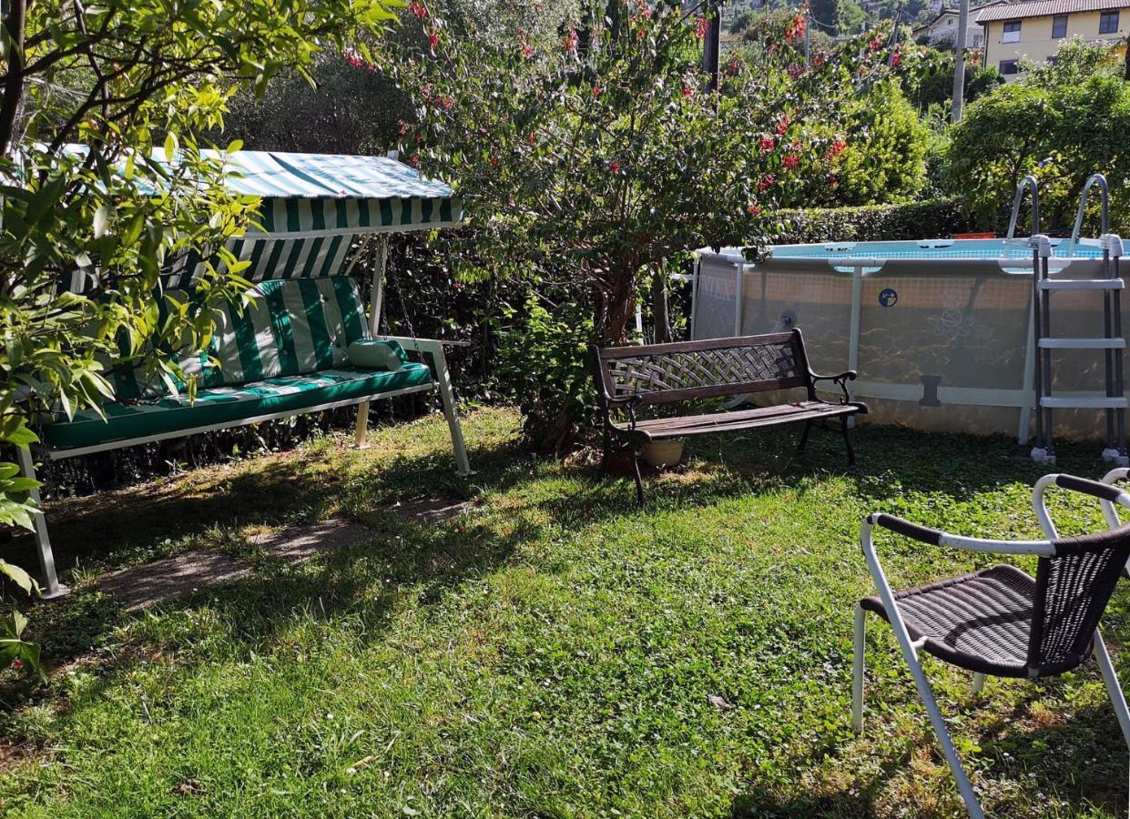 Villa Parte Di Casa Con Giardino E Piscina Pietrasanta Exterior foto