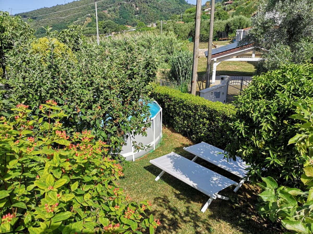 Villa Parte Di Casa Con Giardino E Piscina Pietrasanta Exterior foto