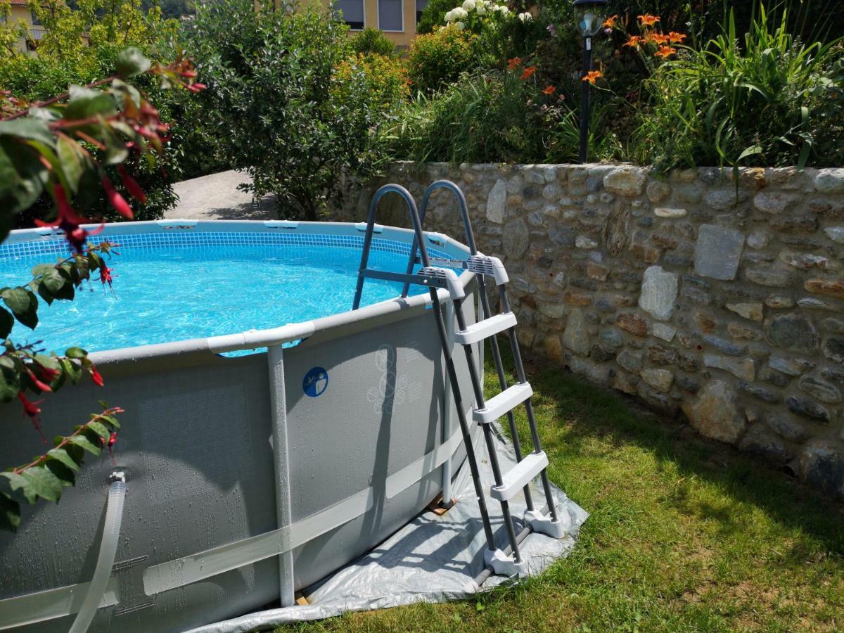 Villa Parte Di Casa Con Giardino E Piscina Pietrasanta Exterior foto